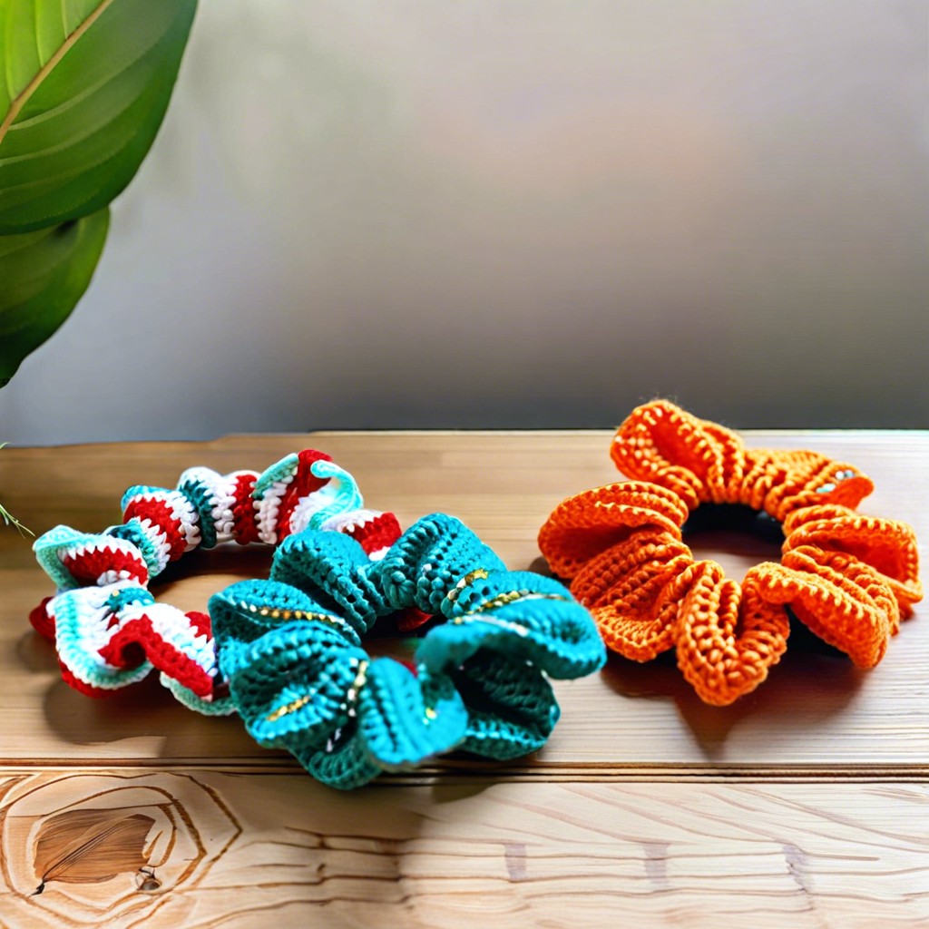 easy hair scrunchie