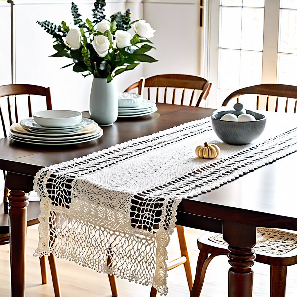 elegant table runner