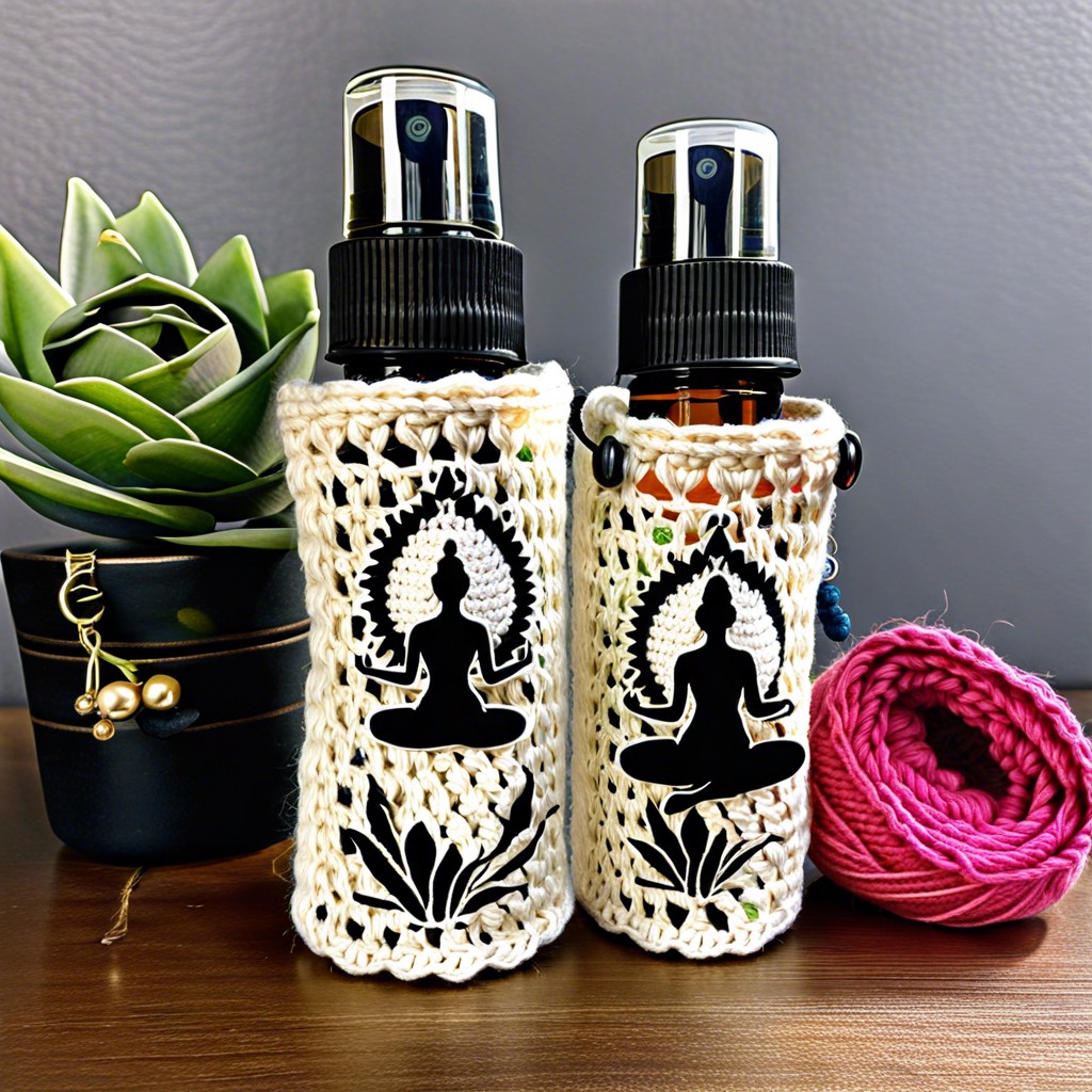 essential oil bottle holder