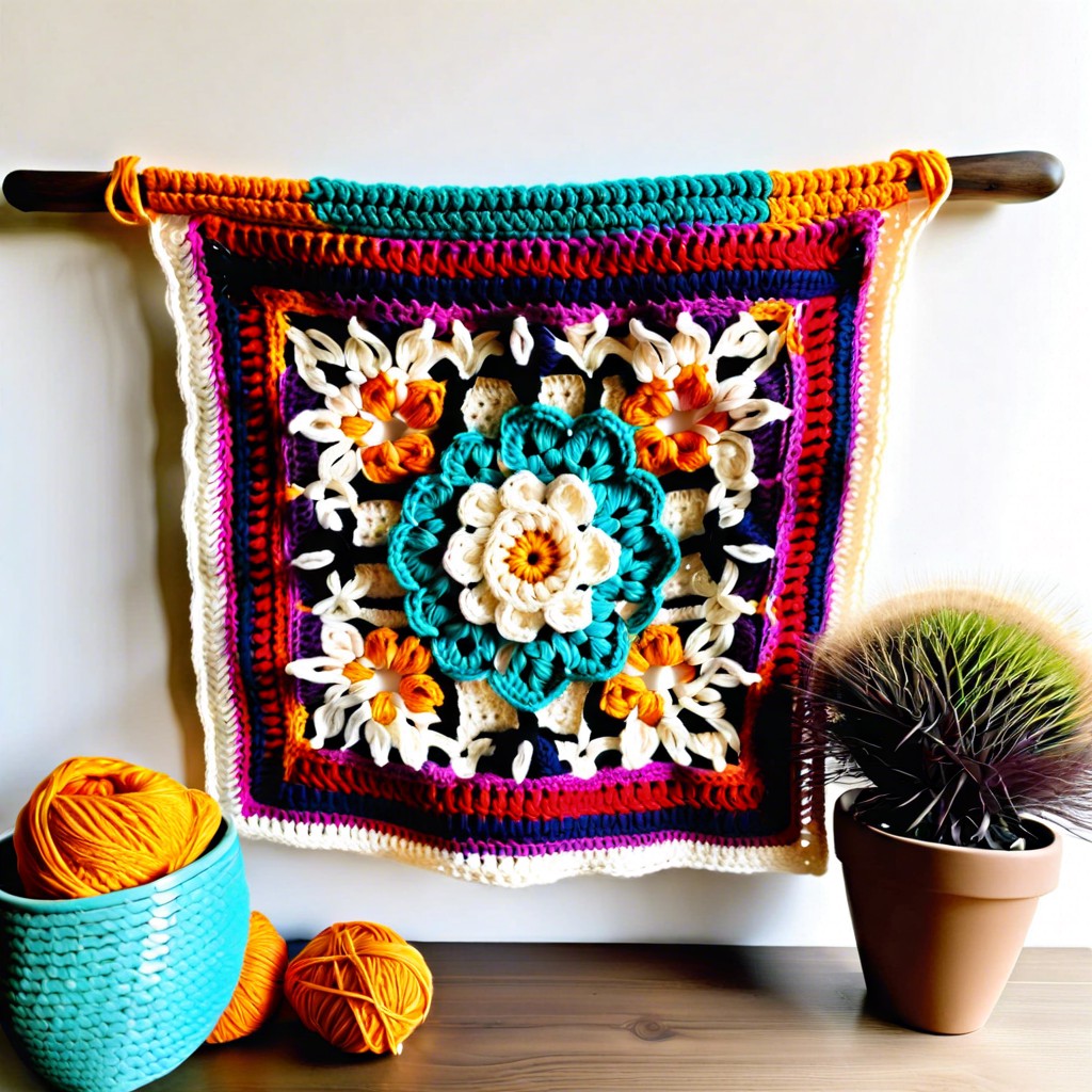 fifty and fabulous wall hanging