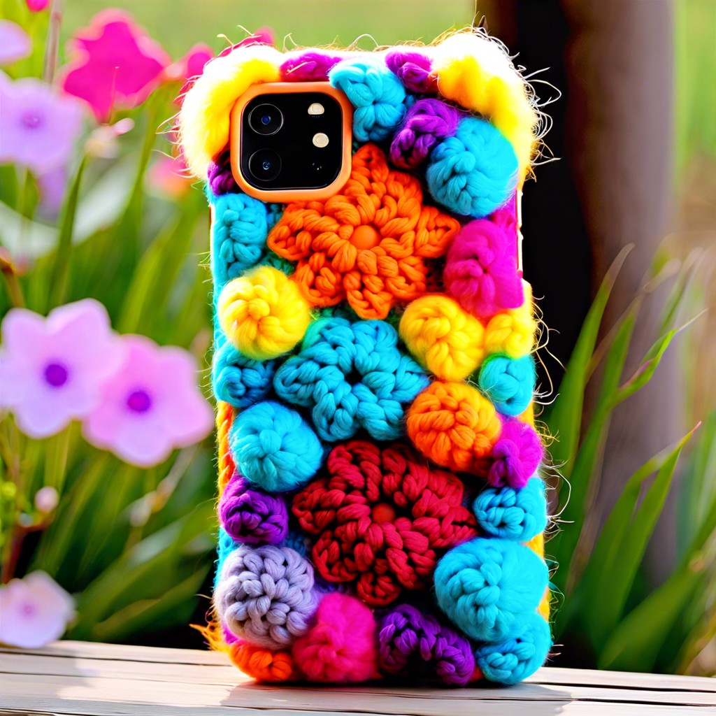 fluffy phone case