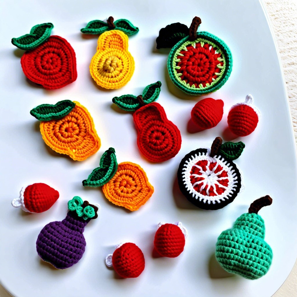 fruit fridge magnets