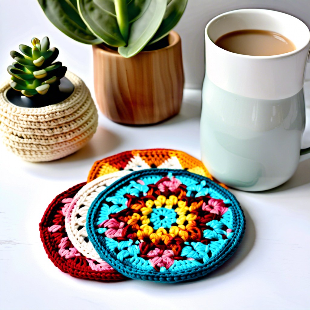 geometric coasters