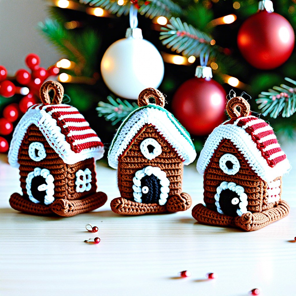 gingerbread house hangings