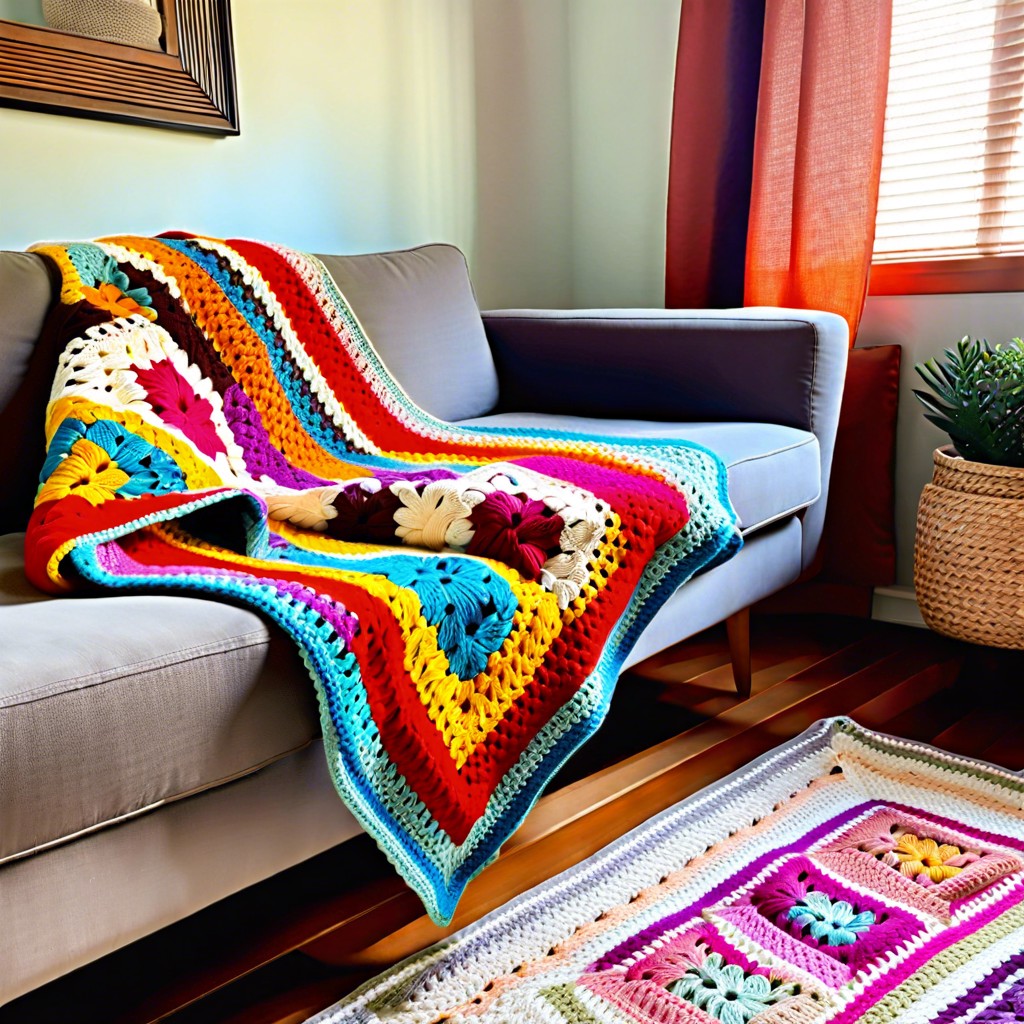 granny square blanket