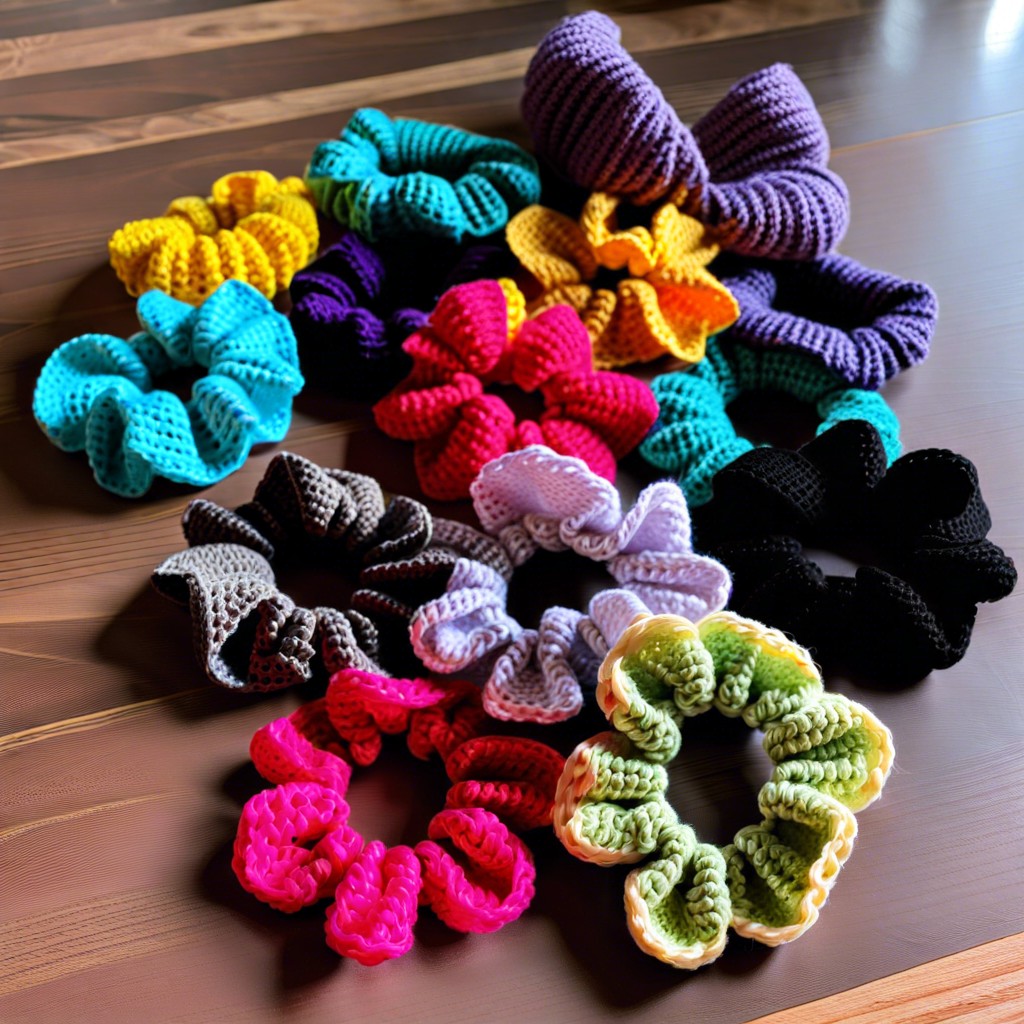 hair scrunchies