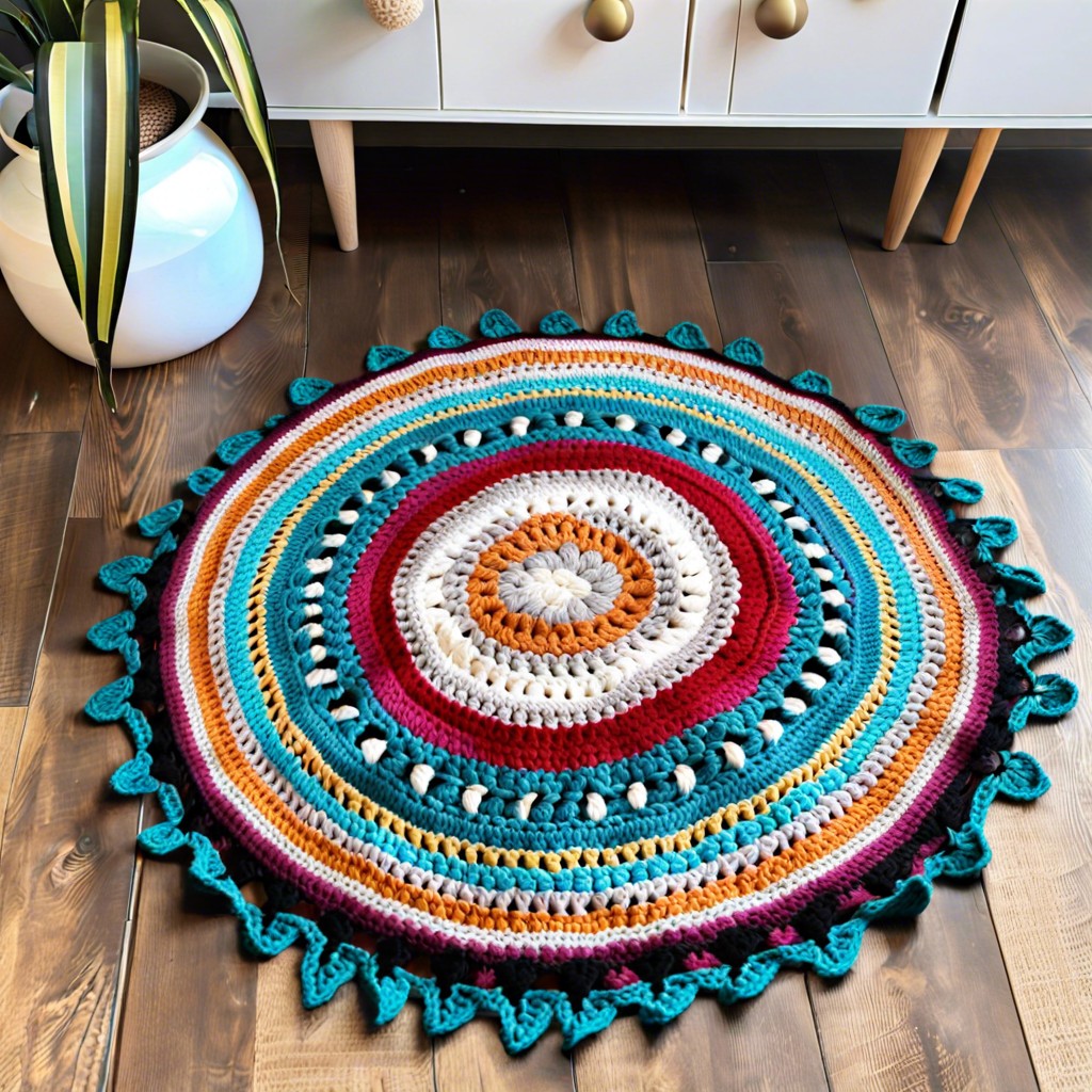 half moon rug