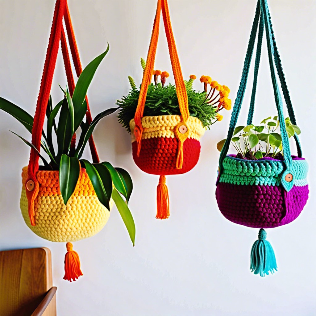 hanging baskets