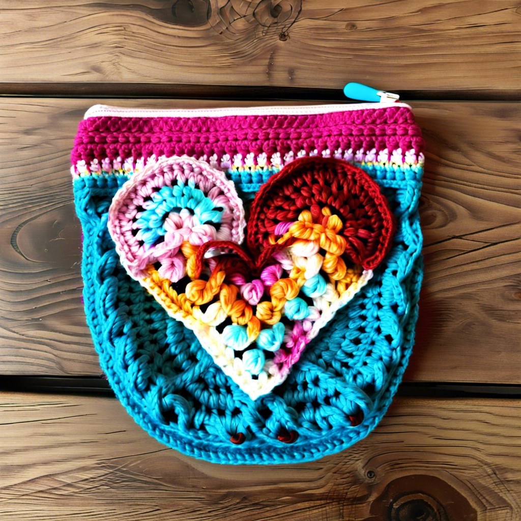 heart pouch