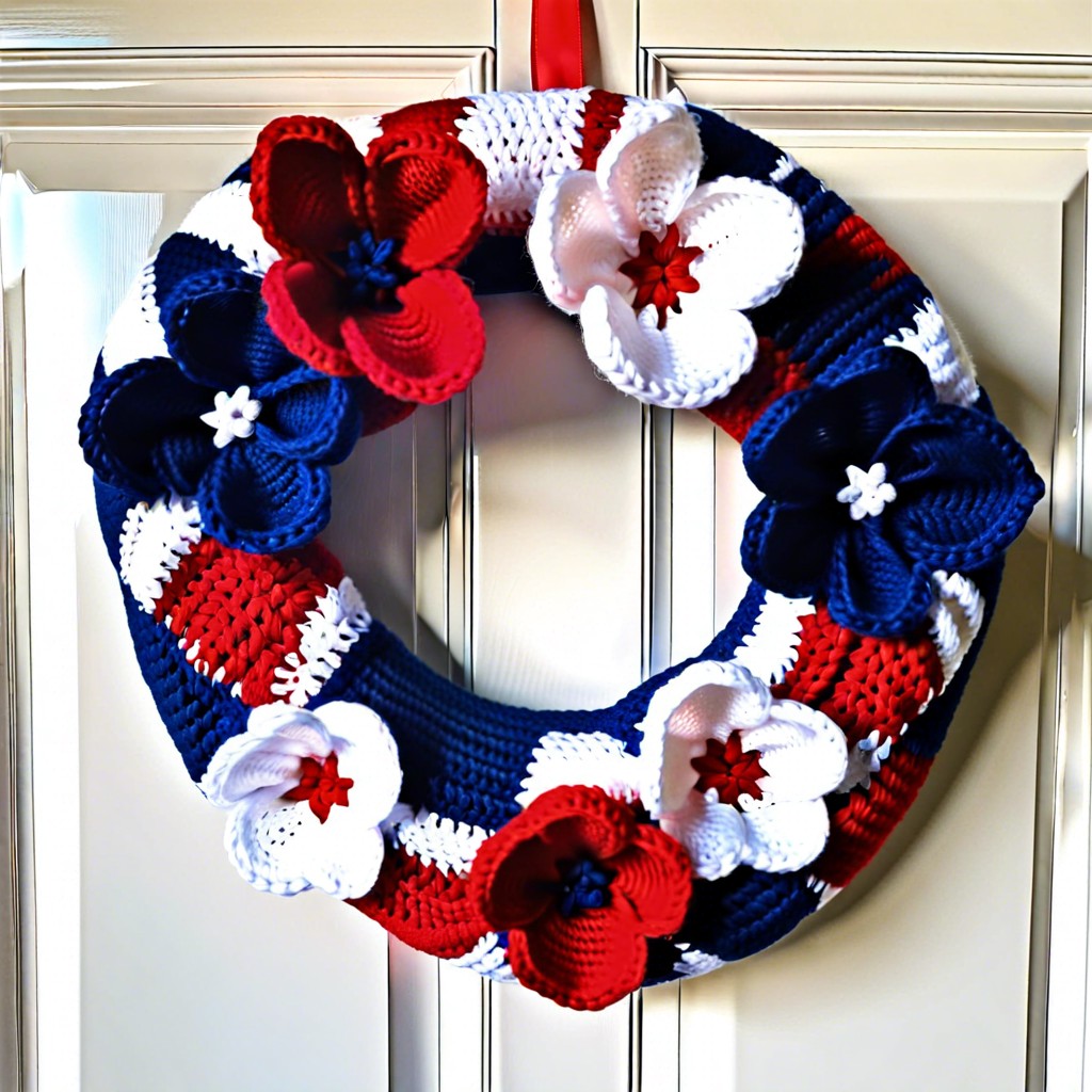 independence day wreath