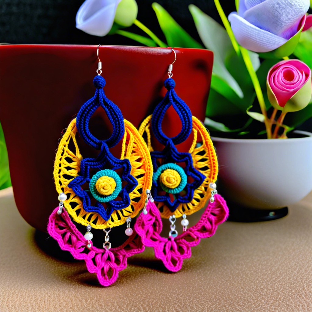 intricate earrings