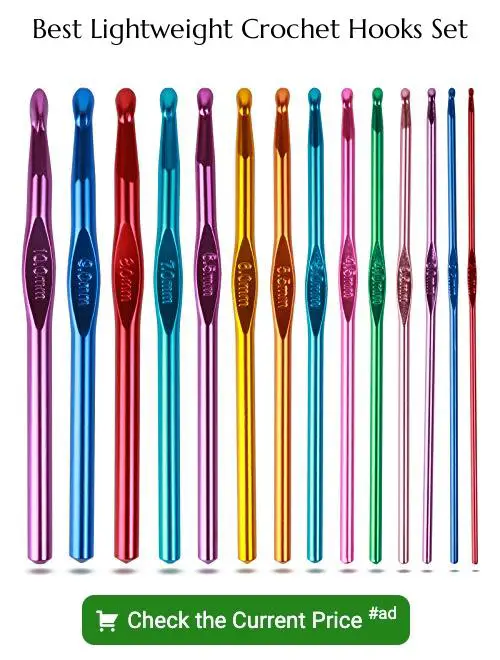 lightweight crochet hooks set