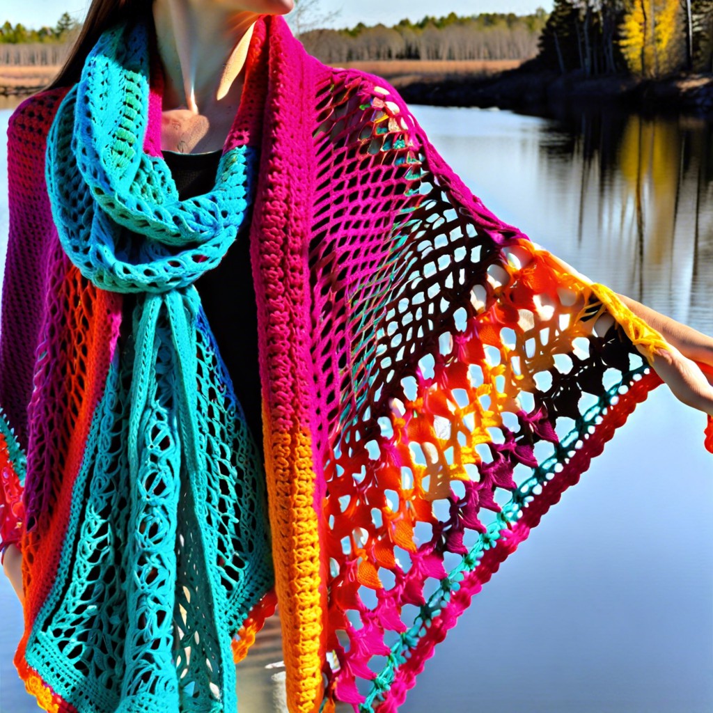 lightweight shawl