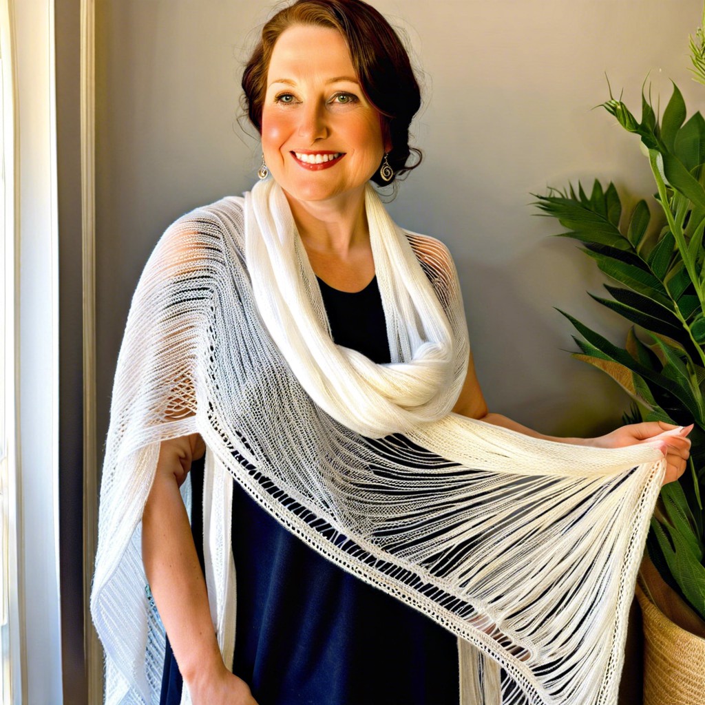 lightweight shawl