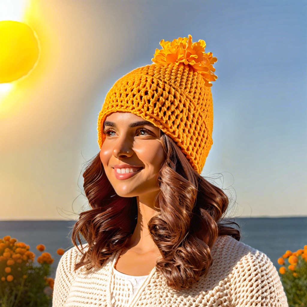 marigold hat