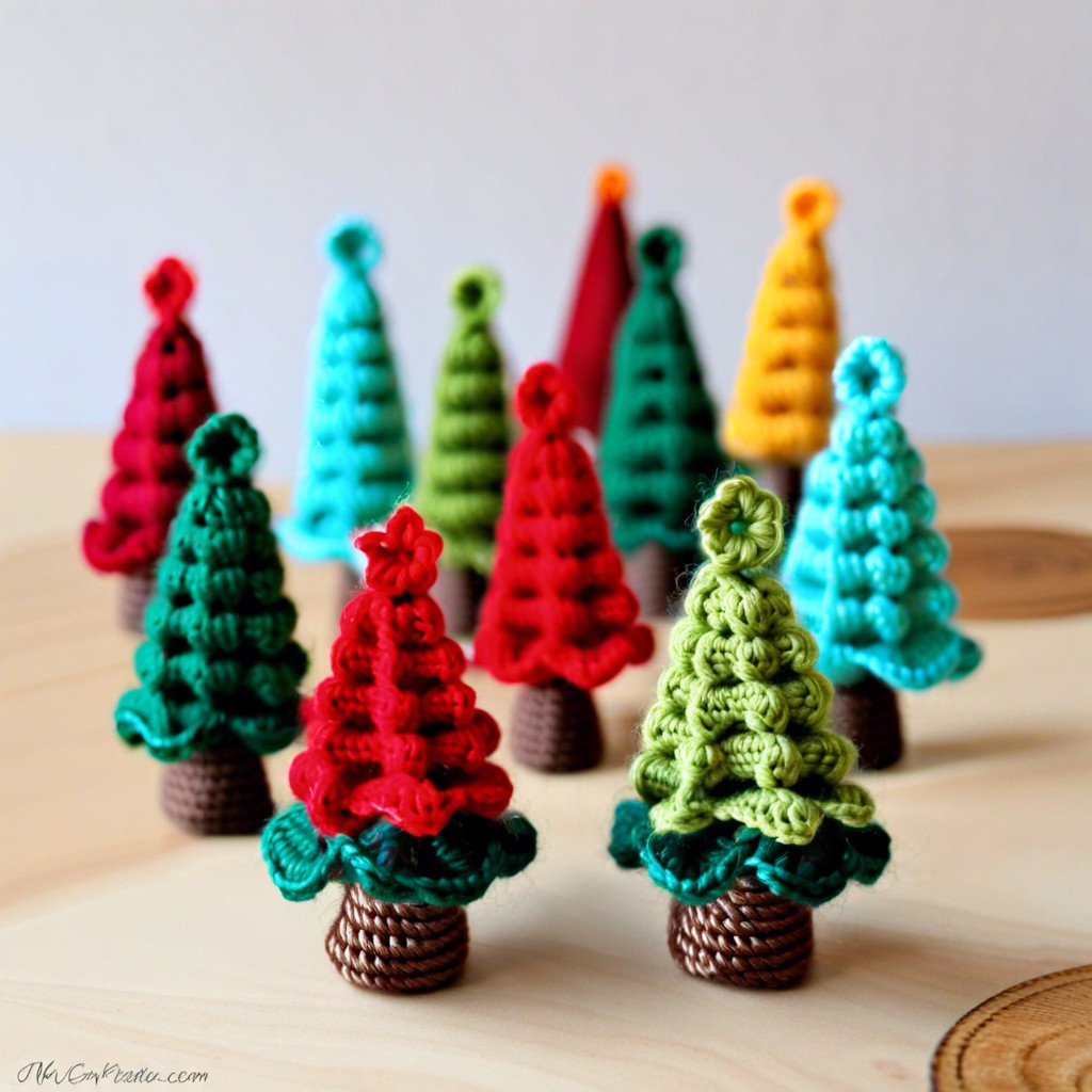 mini christmas trees