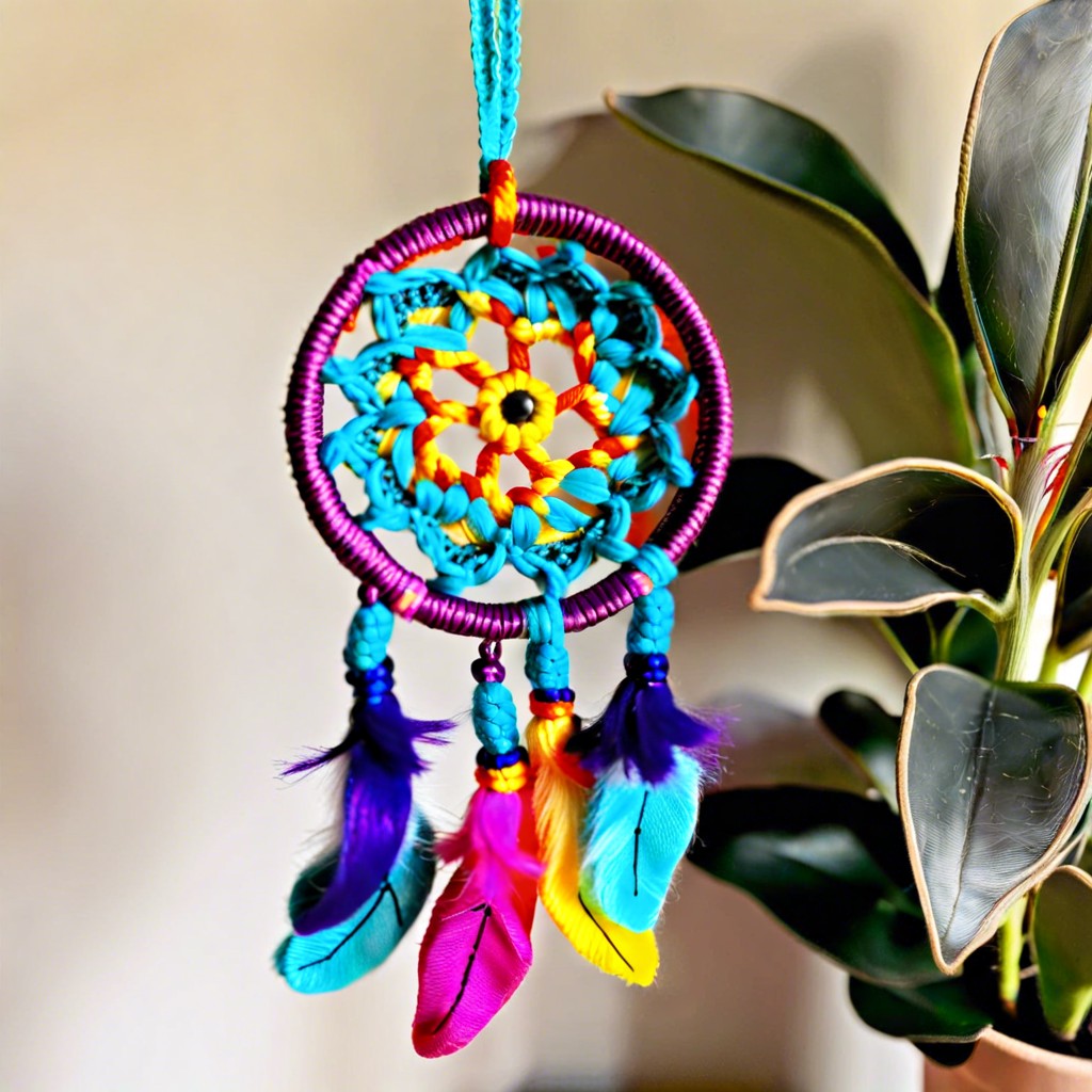 mini dreamcatcher