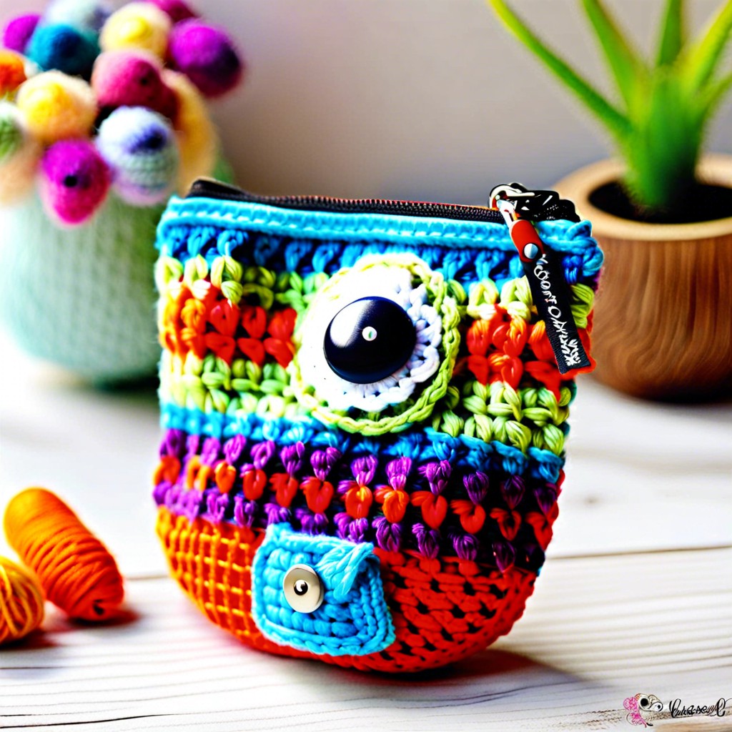 mini monster pouch