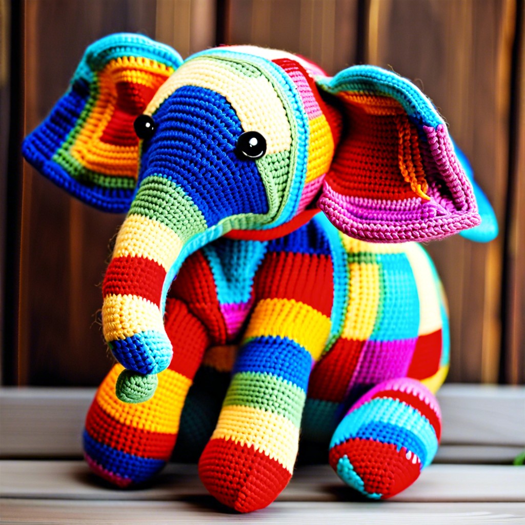 patchwork elephants