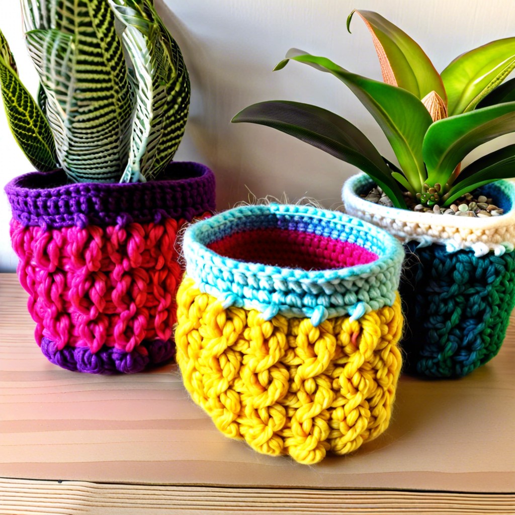 plant pot cozies