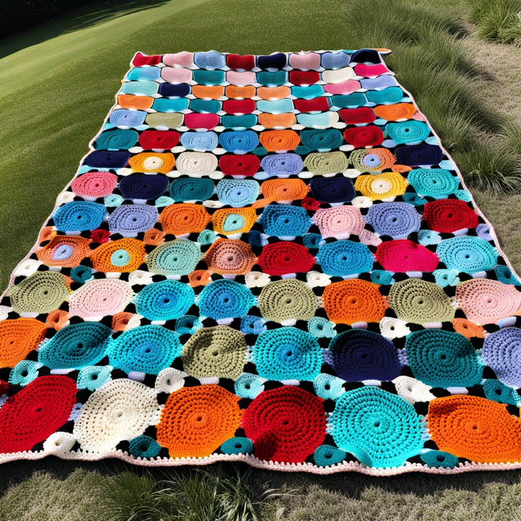 polka dot blankets