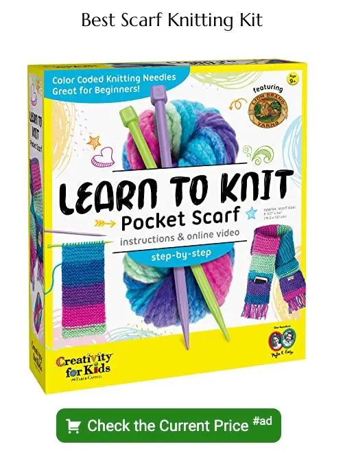 scarf knitting kit