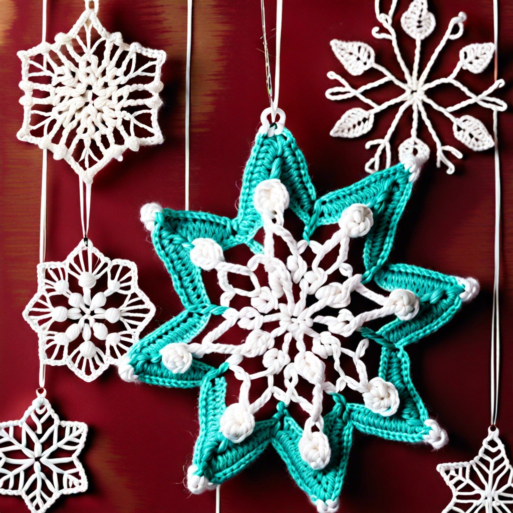 snowflake ornaments