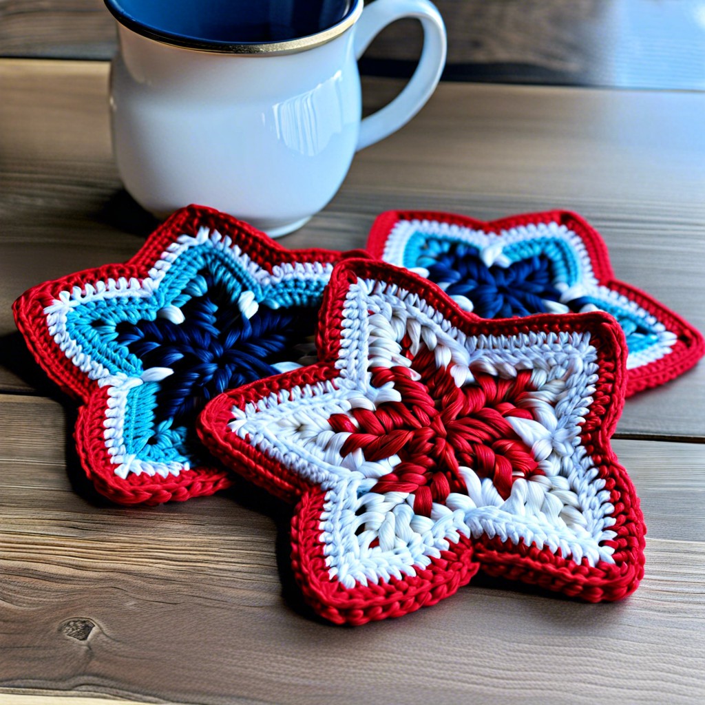 star shaped coasters