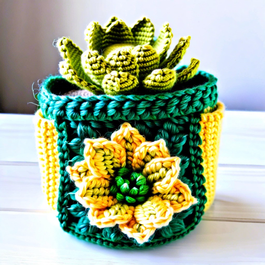 succulent plant cozy