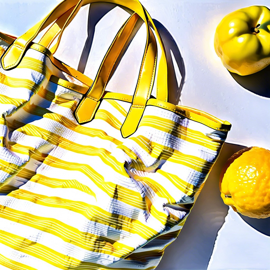 summery market tote