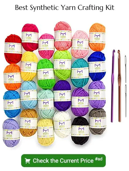 synthetic yarn crafting kit