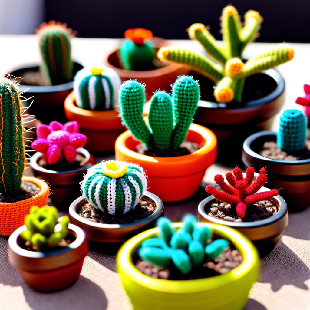 tiny cactus plants