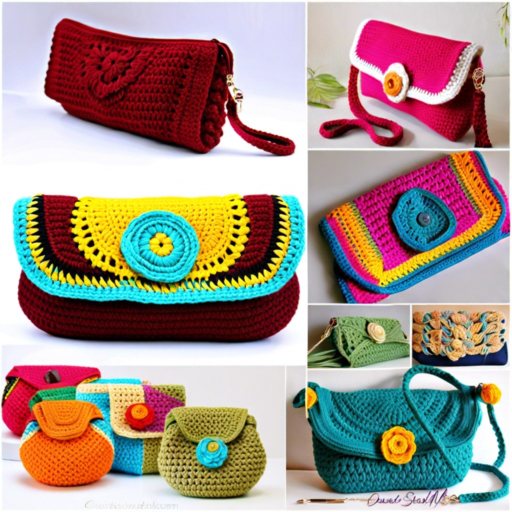 trendy clutch bags