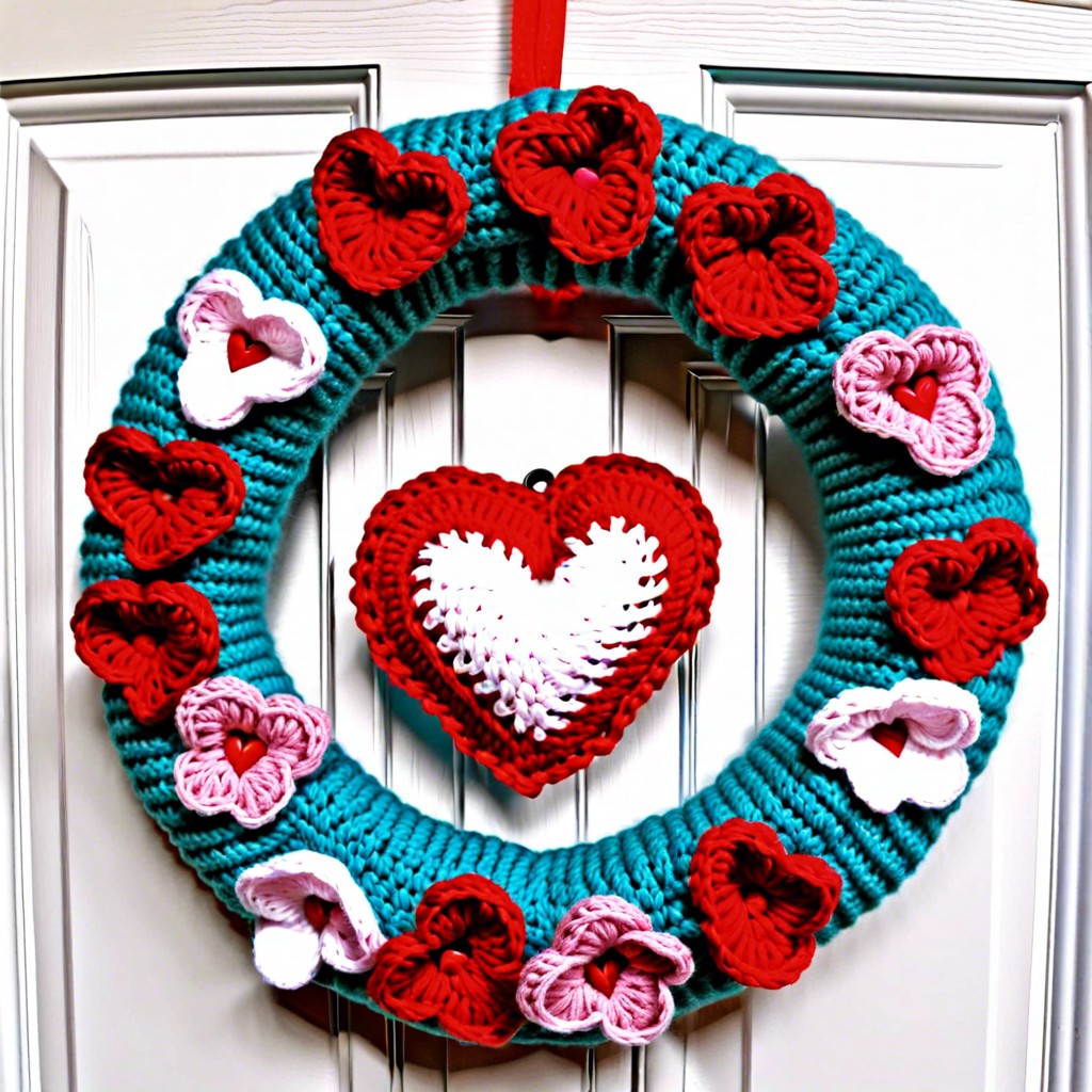 valentines day wreath