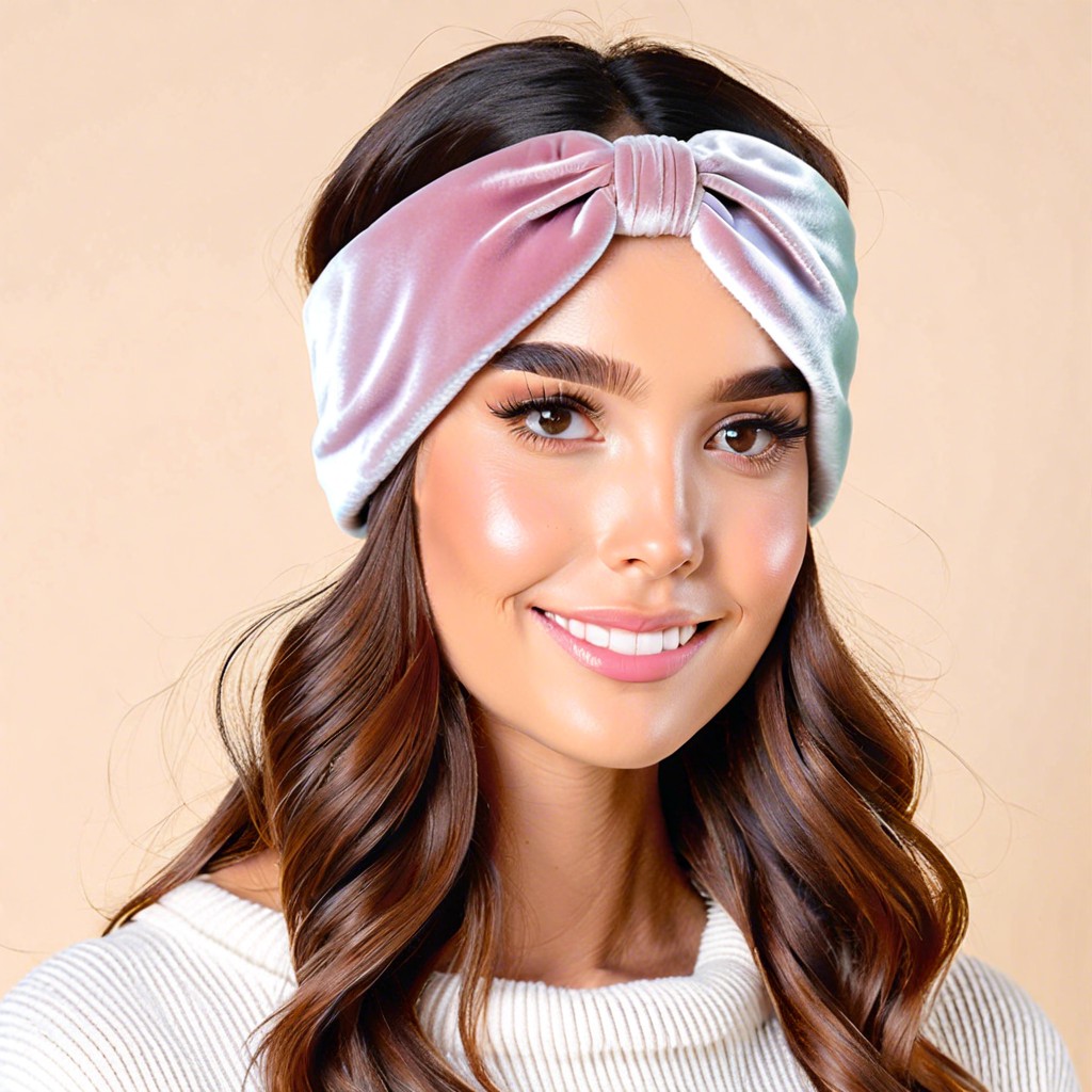 velvet ear warmer headband