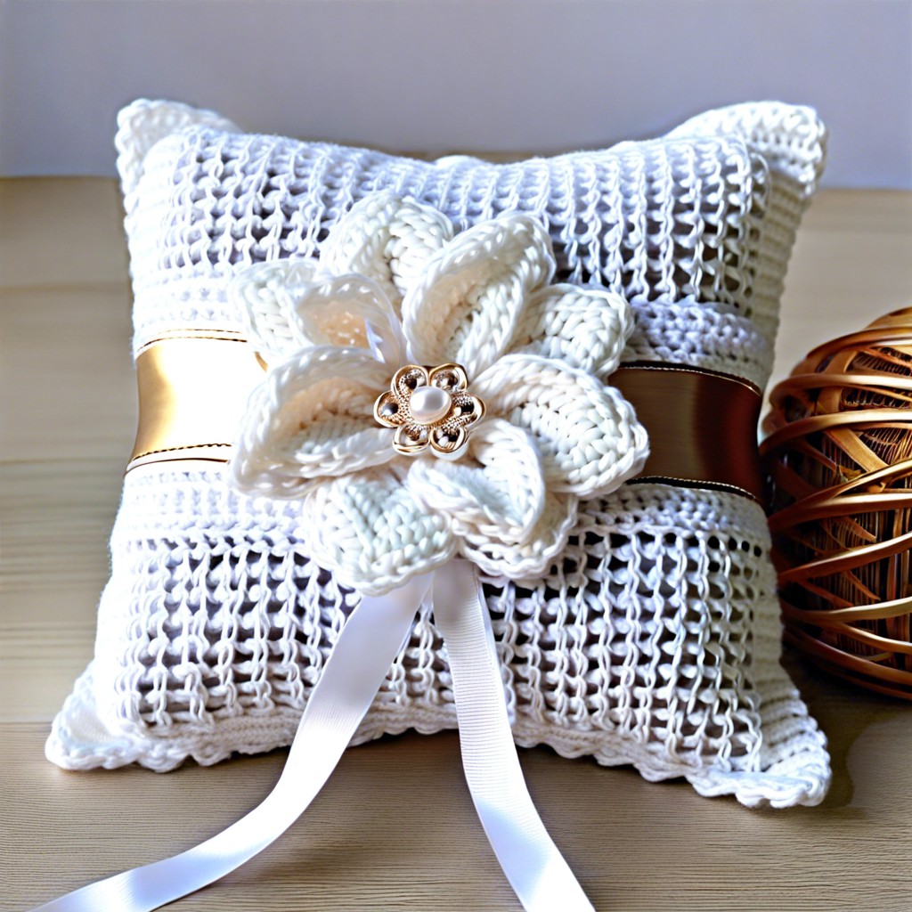 wedding ring pillow