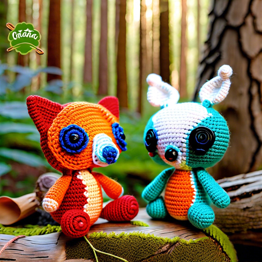 woodland creature toys