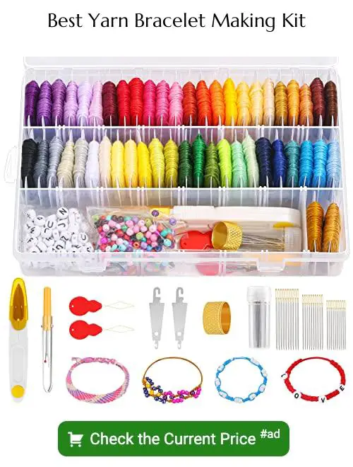 yarn bracelet making kit