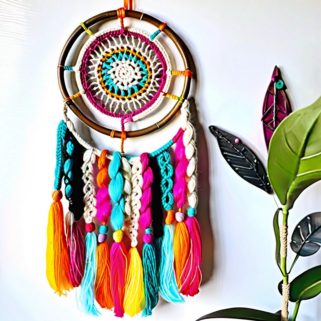 yarn dreamcatcher