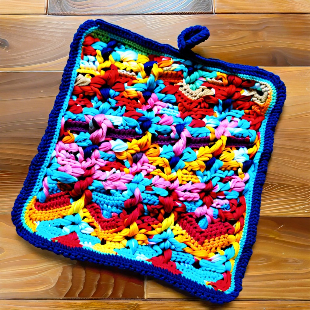 zigzag pot holder