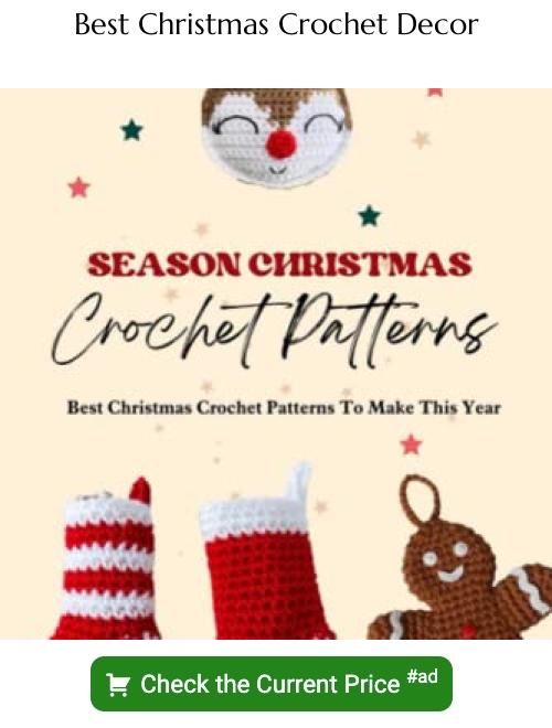 Christmas crochet decor