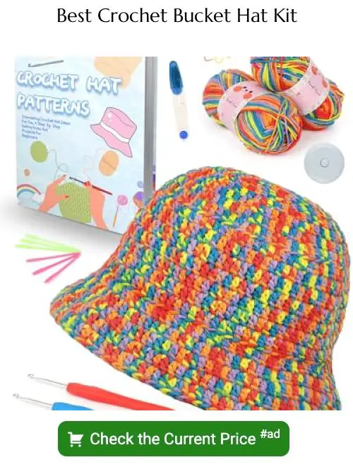 Crochet bucket hat kit