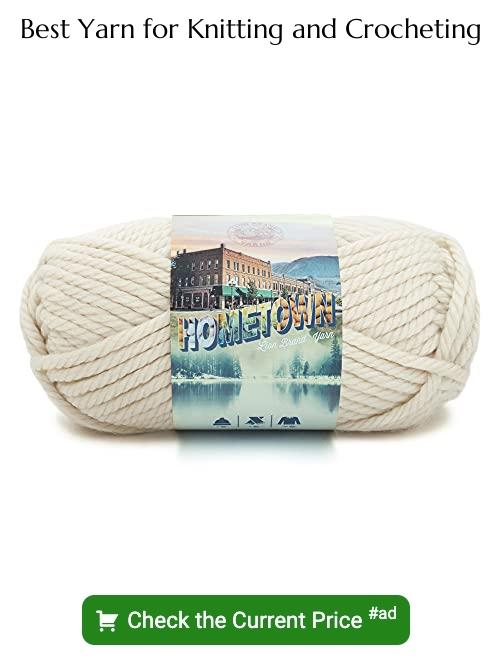 best yarn for knitting and crocheting