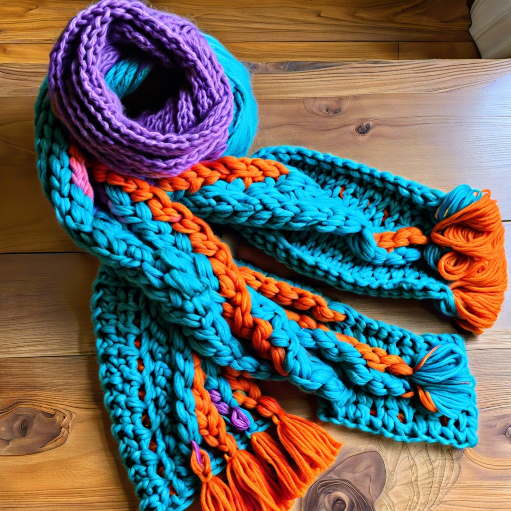 bulky scarf