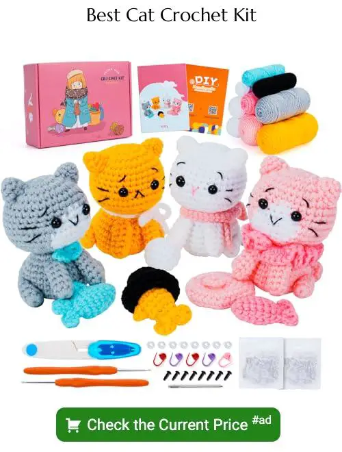 cat crochet kit