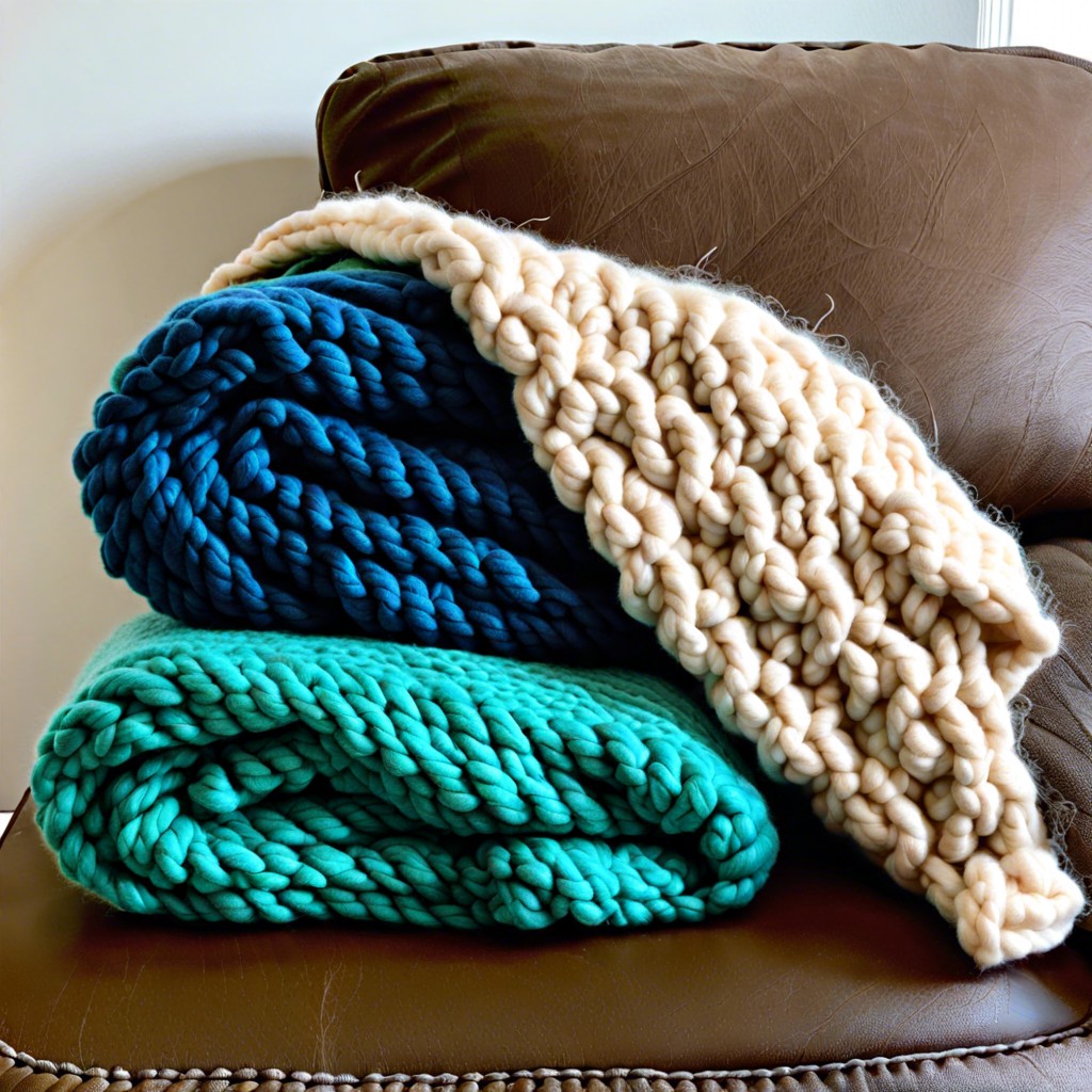 chunky blanket