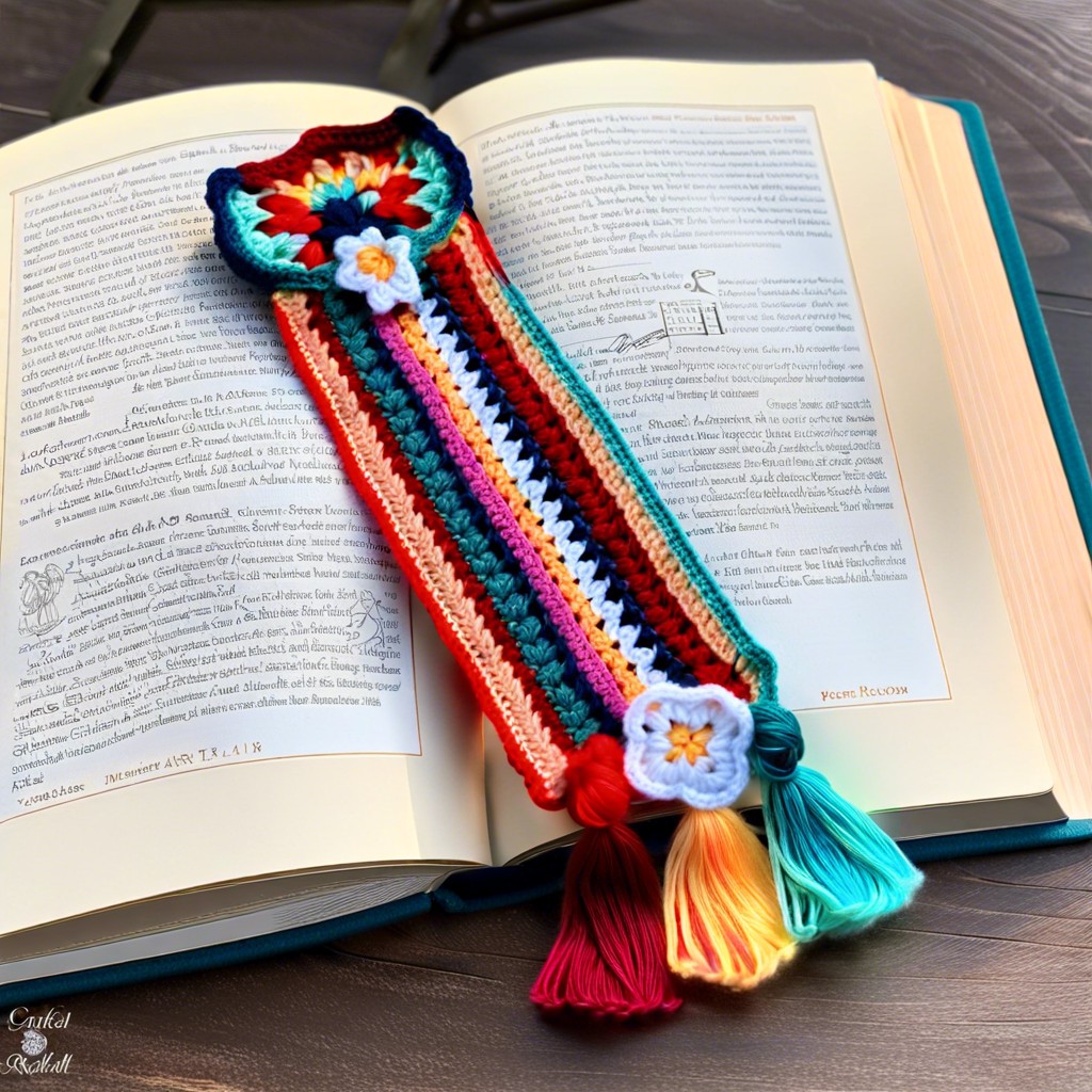 crochet bookmark