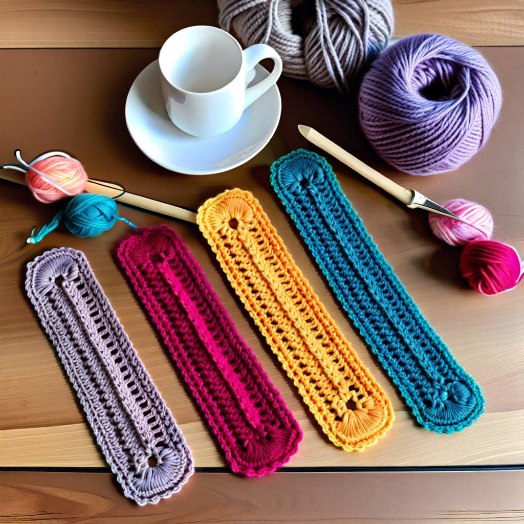 crochet bookmark