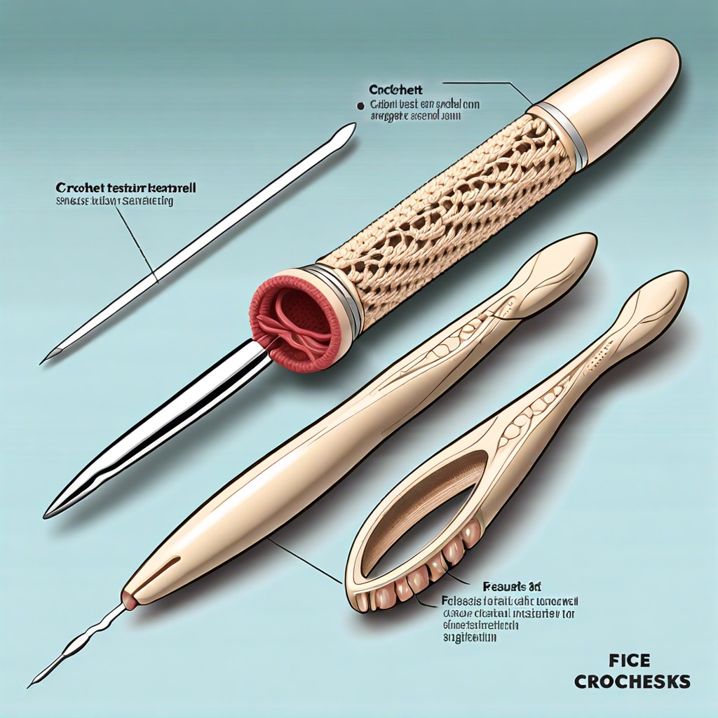 crochet hook anatomy