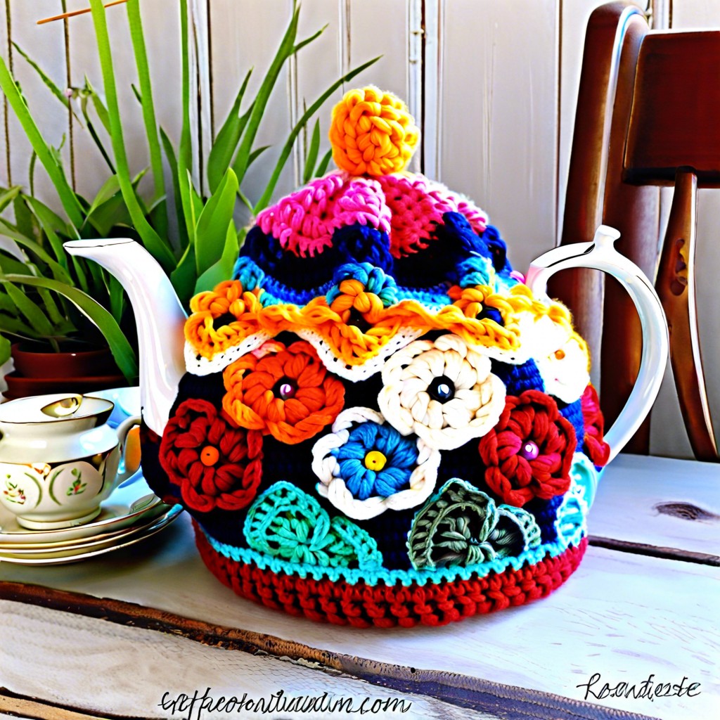 crochet tea cozy